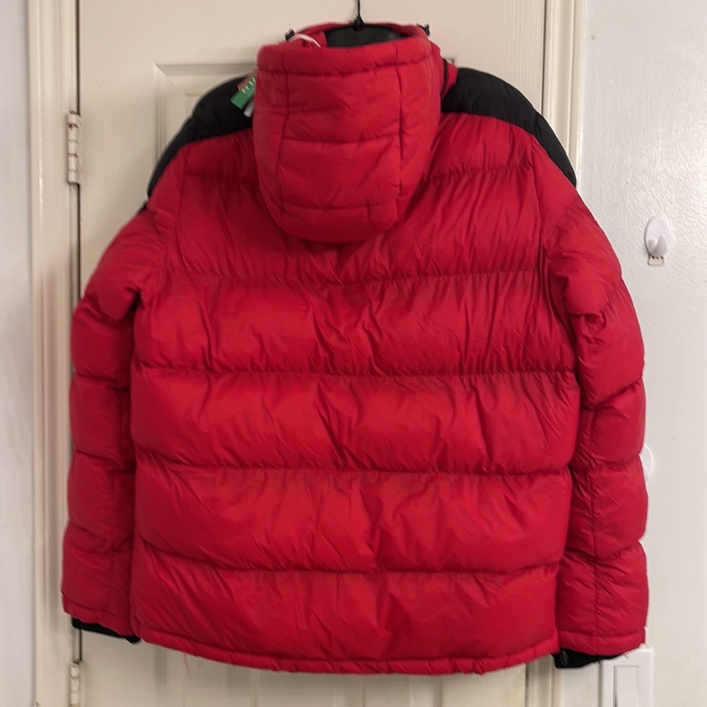 Guess Mens Puffer Hoodie - Picture 3 of 10